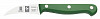 Нож для чистки овощей Icel 6см изогнутый TECHNIC зеленый 27500.8601000.060 фото